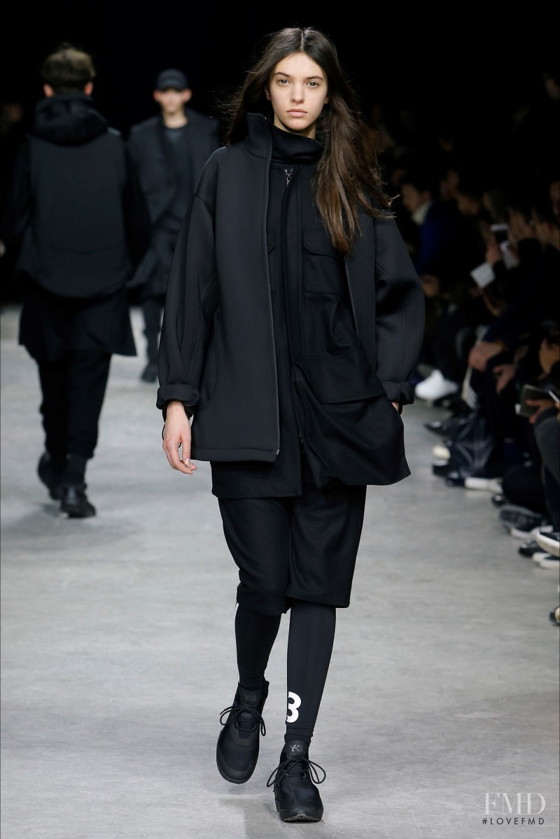 Margherita Tondelli featured in  the Y-3 fashion show for Autumn/Winter 2017