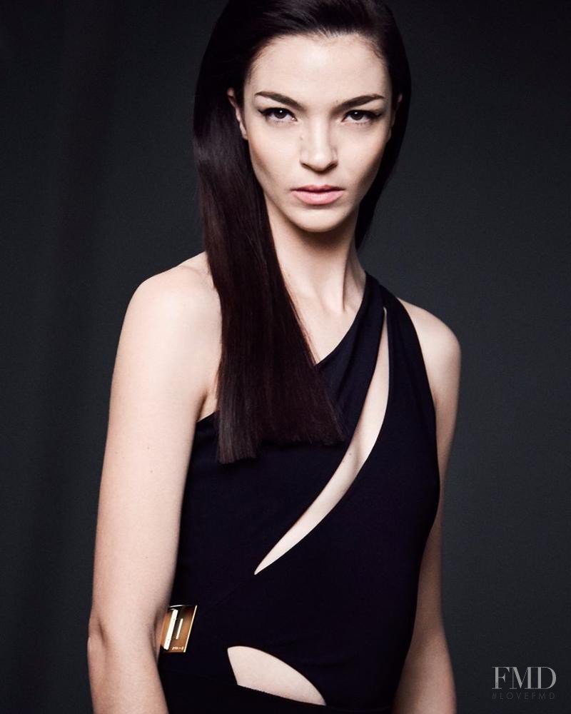 Mariacarla Boscono featured in  the Redken advertisement for Autumn/Winter 2016