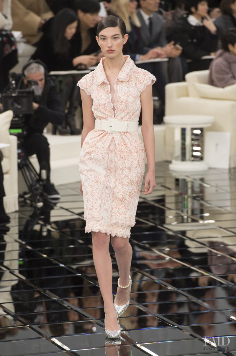McKenna Hellam featured in  the Chanel Haute Couture fashion show for Spring/Summer 2017