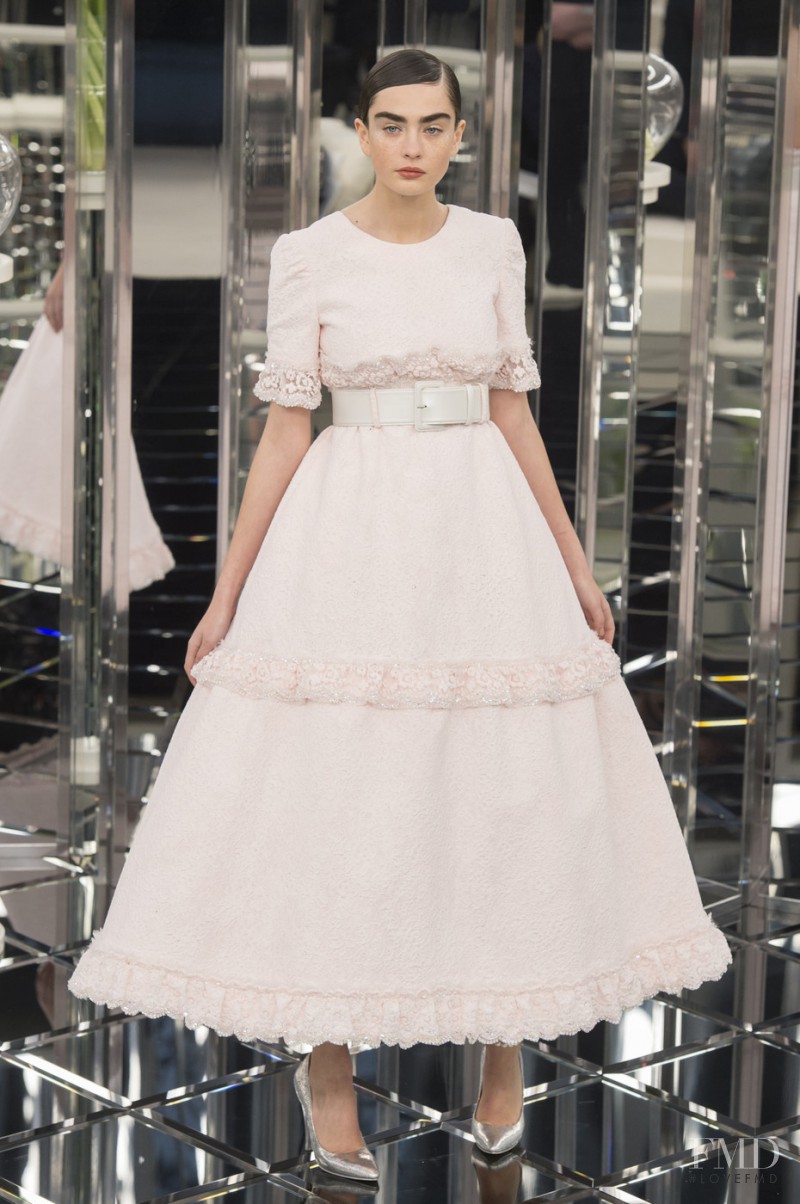 Alisha Nesvat featured in  the Chanel Haute Couture fashion show for Spring/Summer 2017