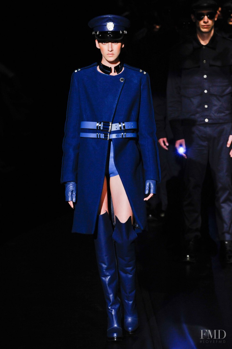 Cristina Herrmann featured in  the Ellus fashion show for Autumn/Winter 2013