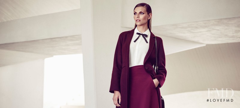 Karlina Caune featured in  the Pedro Del Hierro advertisement for Autumn/Winter 2016