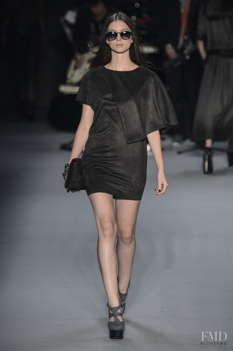 Vanessa Damasceno featured in  the TNG fashion show for Autumn/Winter 2013
