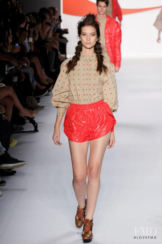 Vanessa Damasceno featured in  the Coca-Cola Clothing fashion show for Autumn/Winter 2013