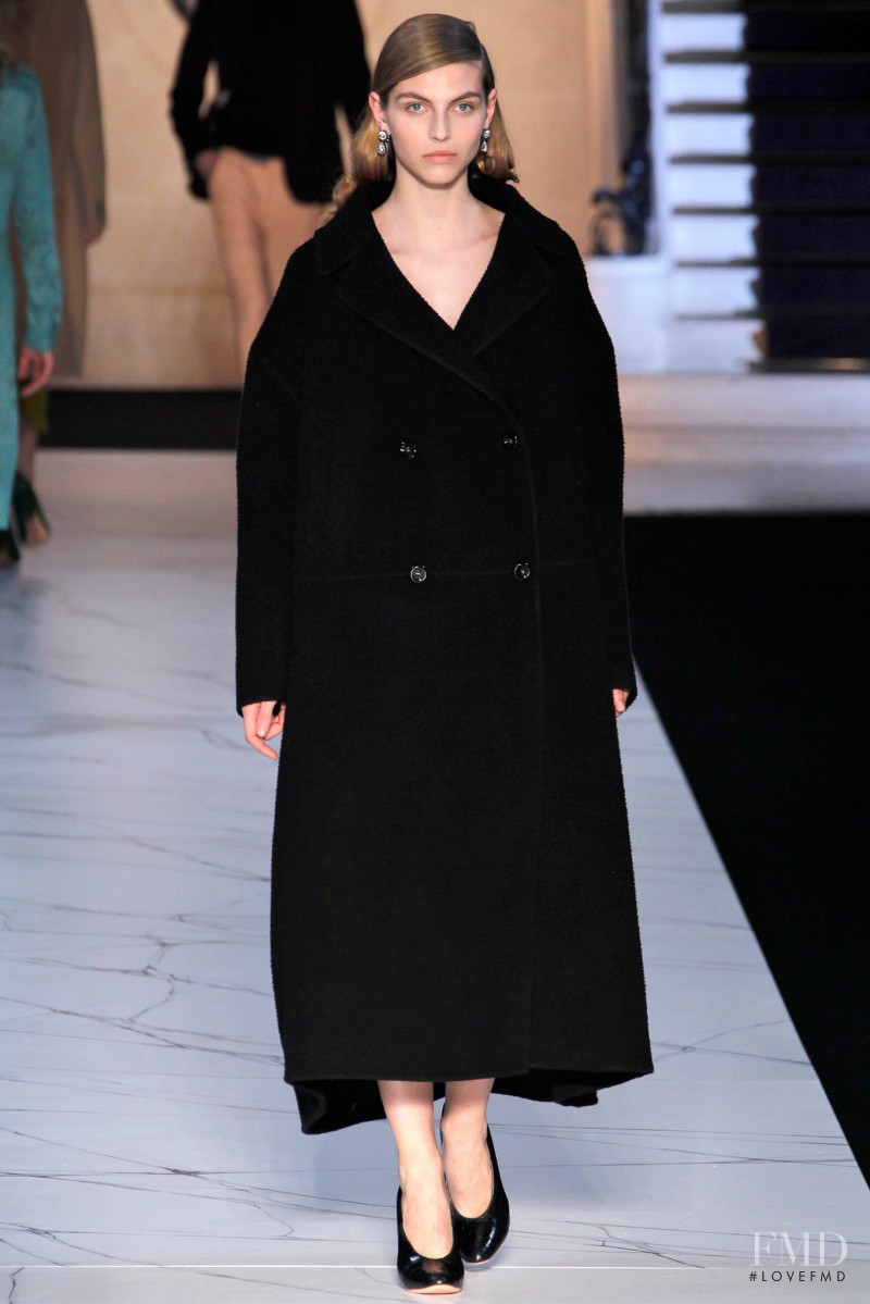 Karlina Caune featured in  the Rochas fashion show for Autumn/Winter 2013