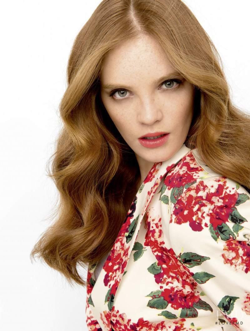 Alexina Graham featured in  the Manor advertisement for Spring/Summer 2013