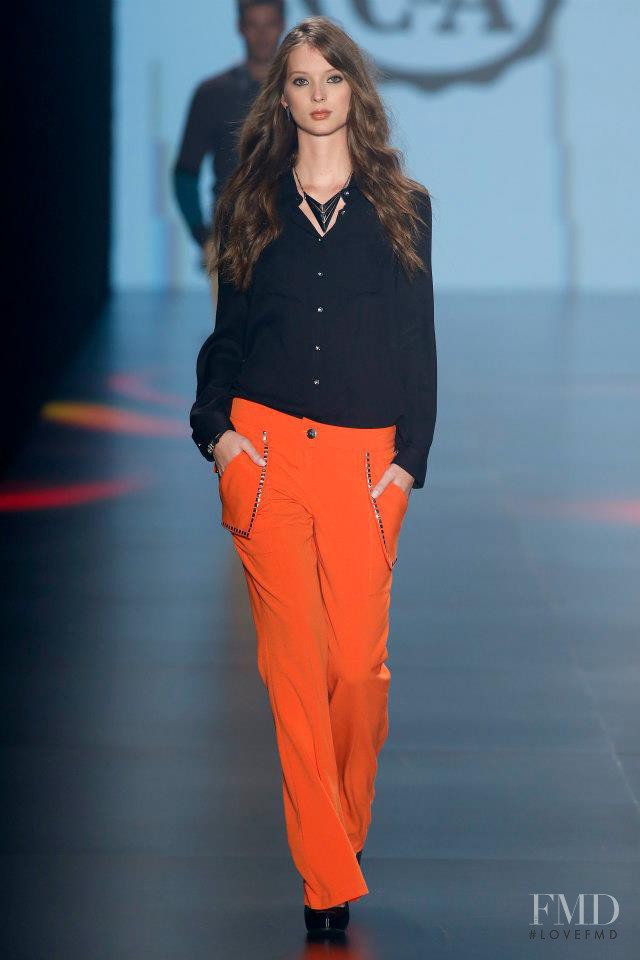Vanessa Damasceno featured in  the C&A fashion show for Autumn/Winter 2013