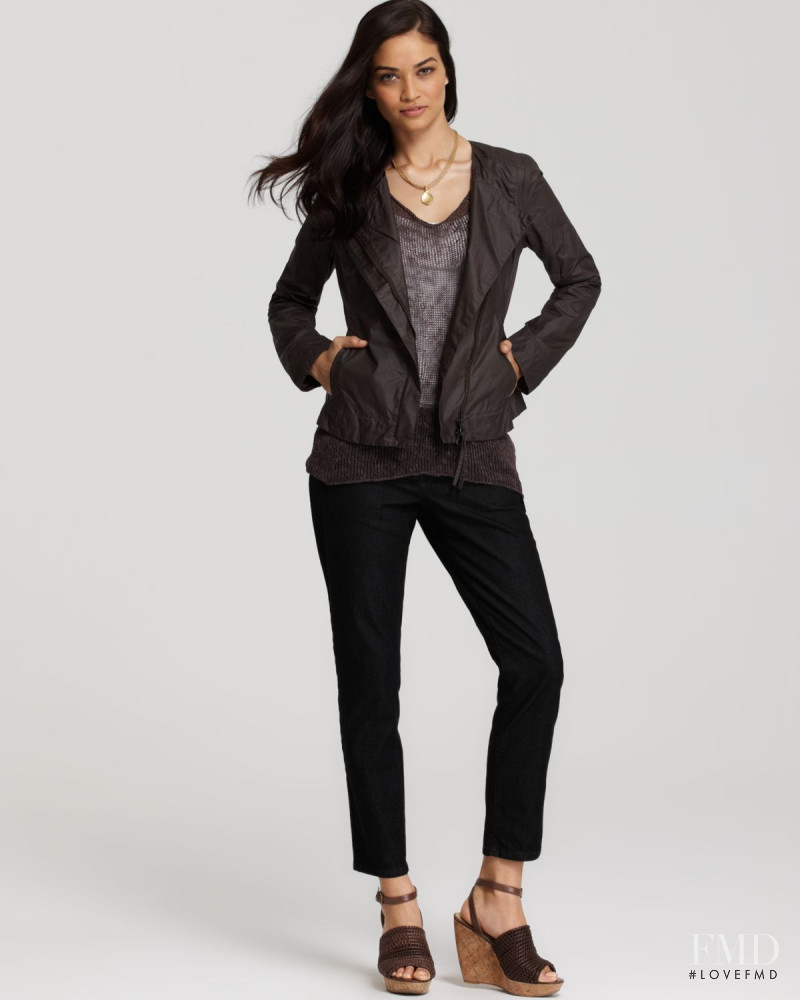 Shanina Shaik featured in  the Bloomingdales catalogue for Autumn/Winter 2011
