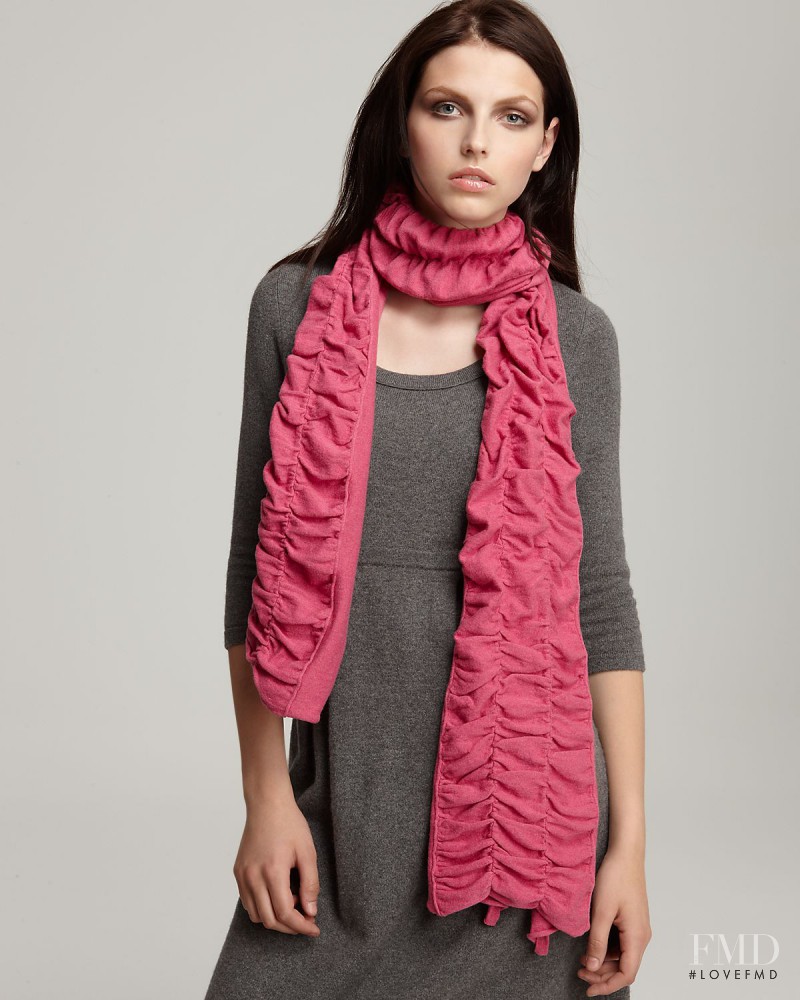 Karlina Caune featured in  the Bloomingdales catalogue for Autumn/Winter 2011