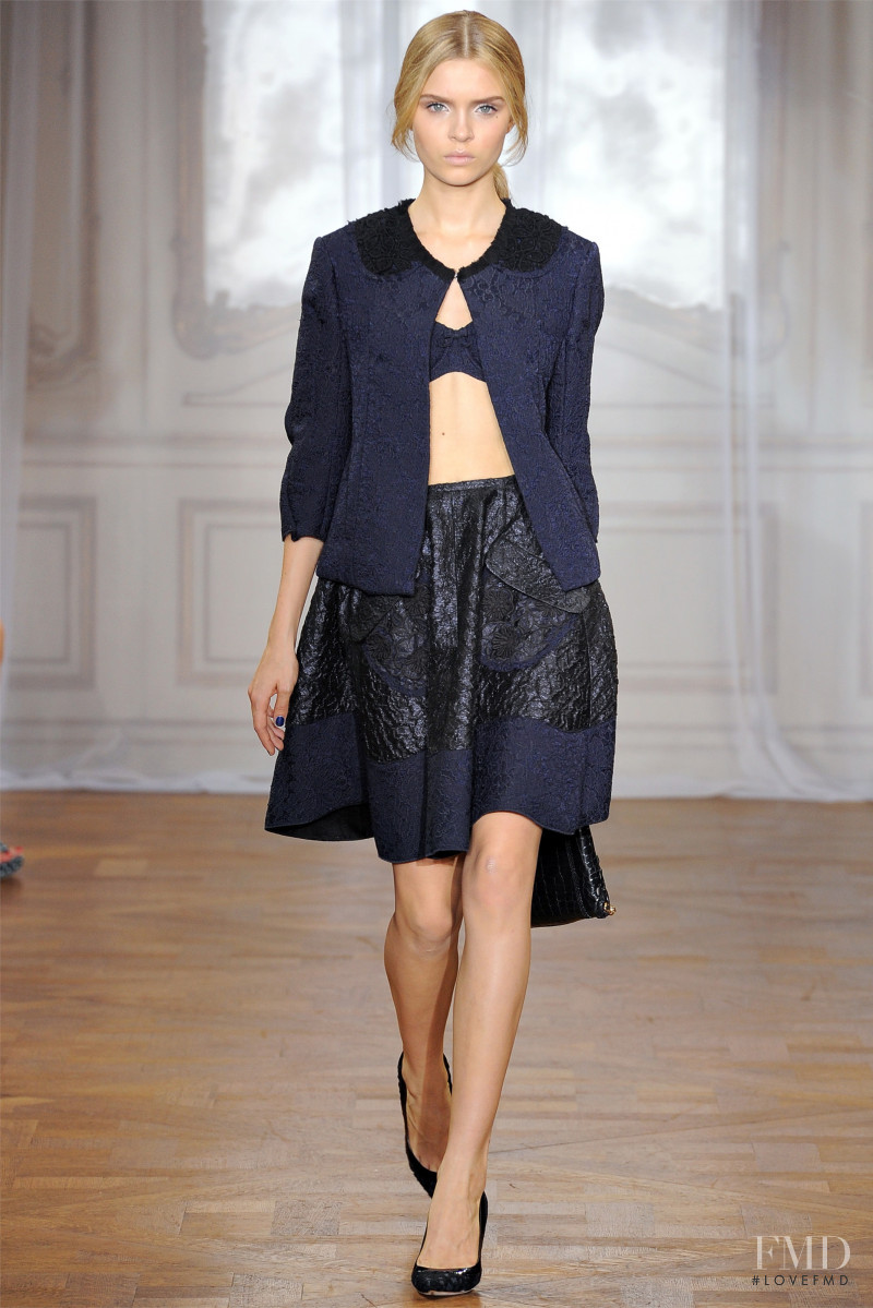 Josephine Skriver featured in  the Nina Ricci fashion show for Spring/Summer 2012