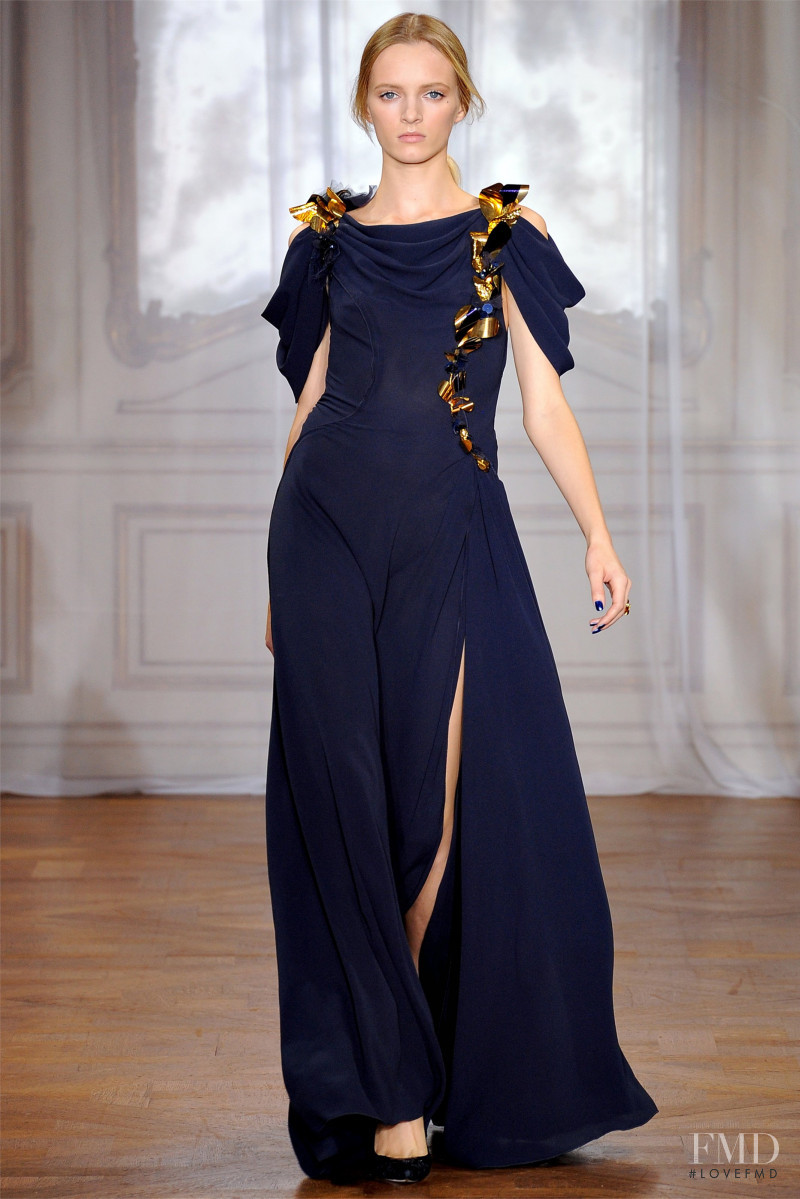 Daria Strokous featured in  the Nina Ricci fashion show for Spring/Summer 2012