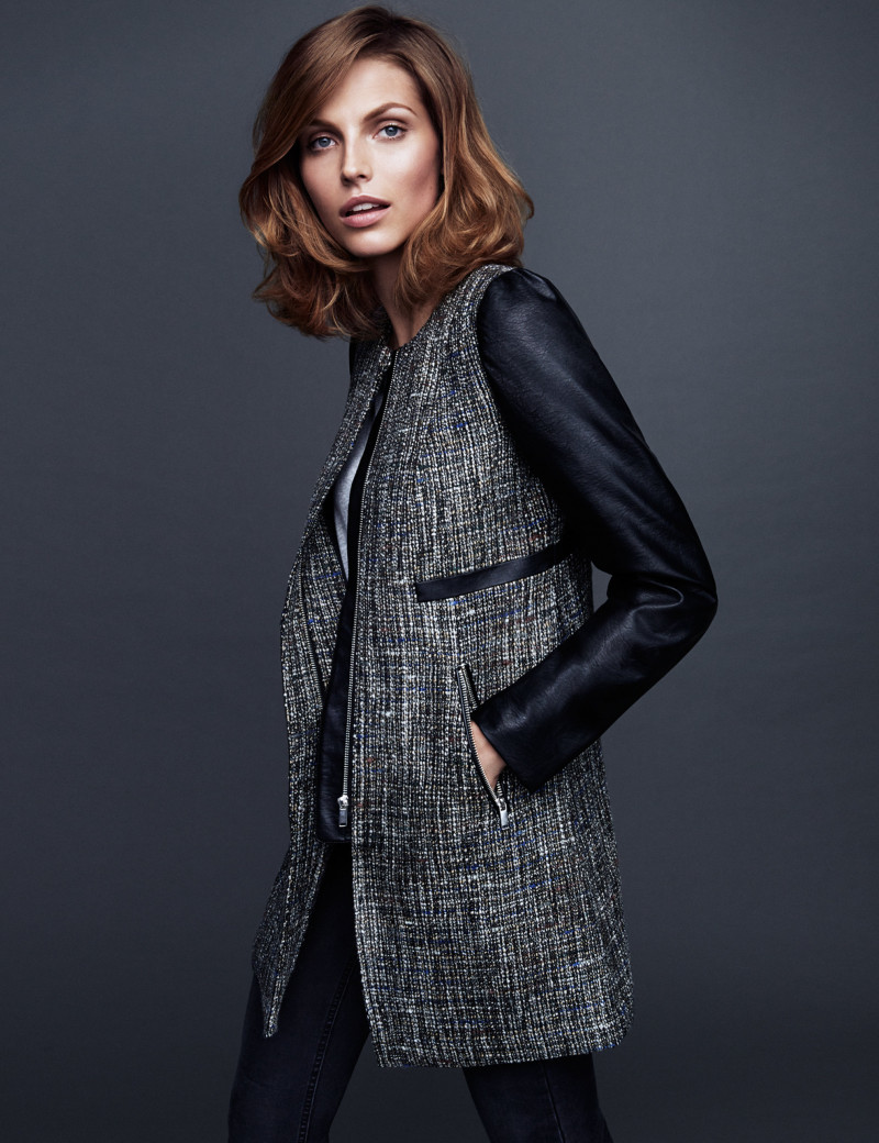 Karlina Caune featured in  the H&M lookbook for Autumn/Winter 2014