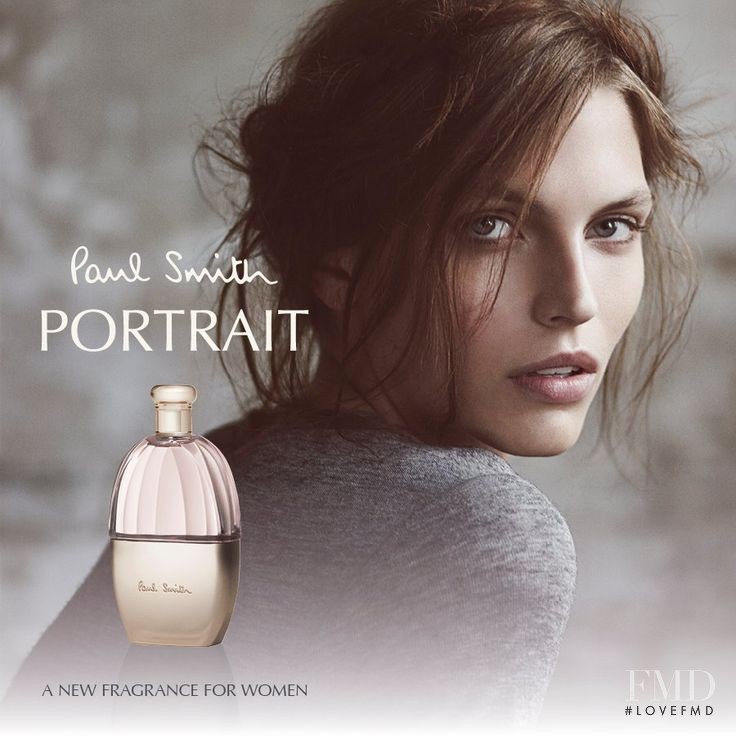 Karlina Caune featured in  the Paul Smith Portrait Fragrance advertisement for Autumn/Winter 2013