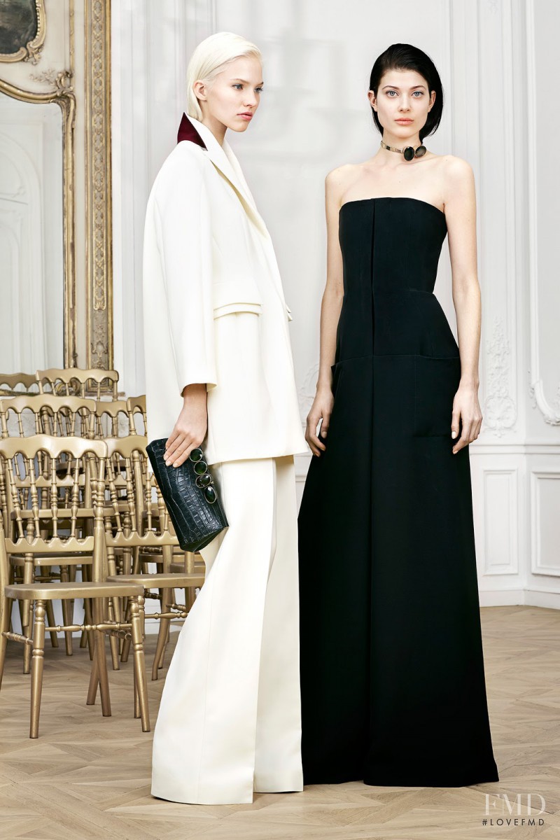 Larissa Hofmann featured in  the Christian Dior fashion show for Pre-Fall 2014
