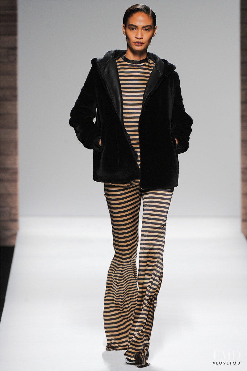 Joan Smalls featured in  the Max Mara fashion show for Autumn/Winter 2012