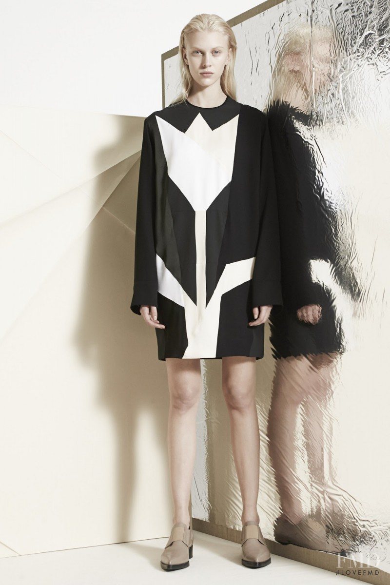 Juliana Schurig featured in  the Stella McCartney fashion show for Pre-Fall 2014