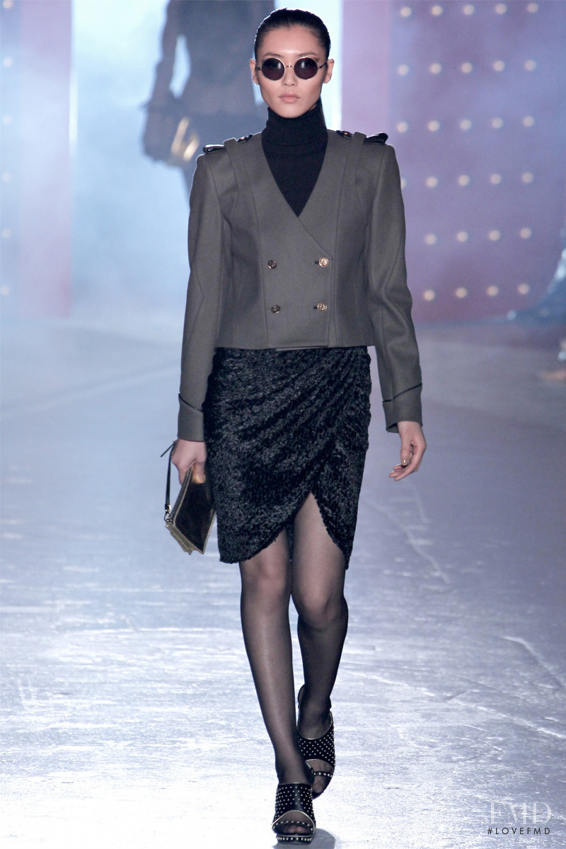 Liu Wen featured in  the Jason Wu fashion show for Autumn/Winter 2012