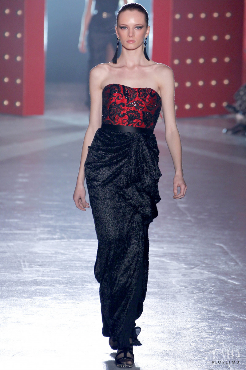 Daria Strokous featured in  the Jason Wu fashion show for Autumn/Winter 2012