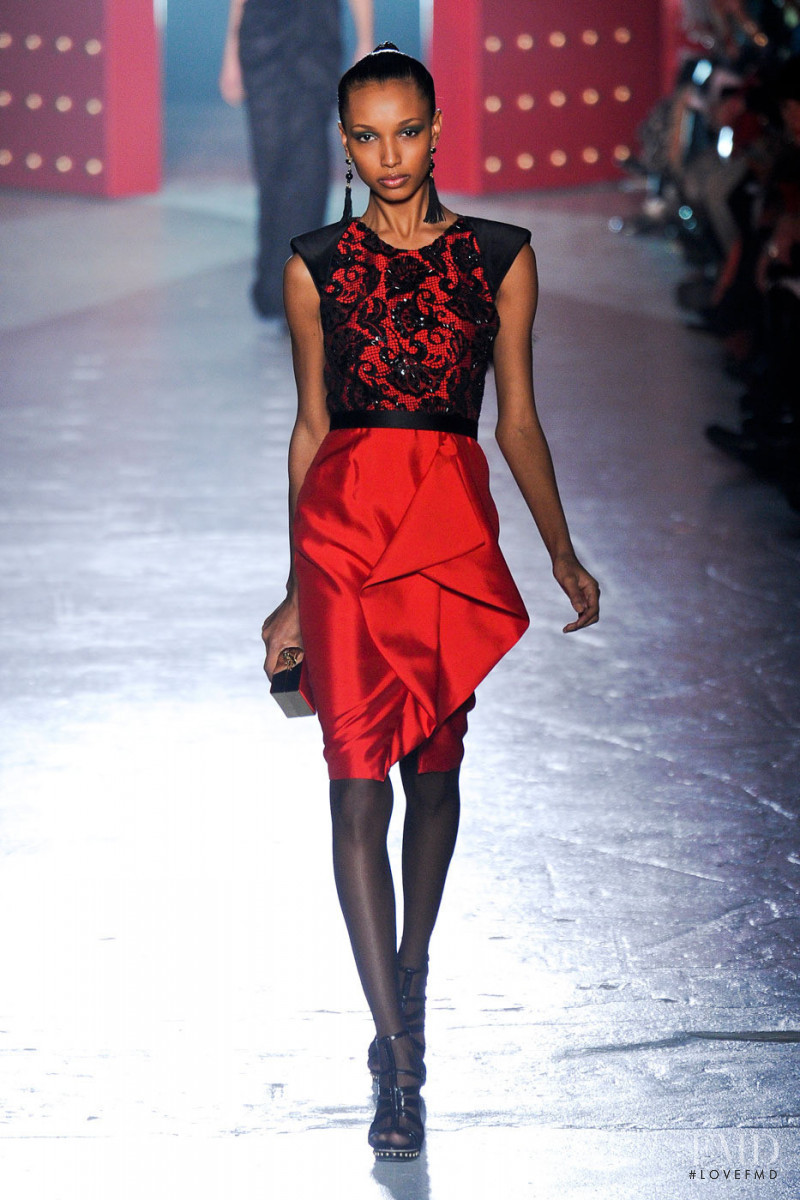 Jasmine Tookes featured in  the Jason Wu fashion show for Autumn/Winter 2012