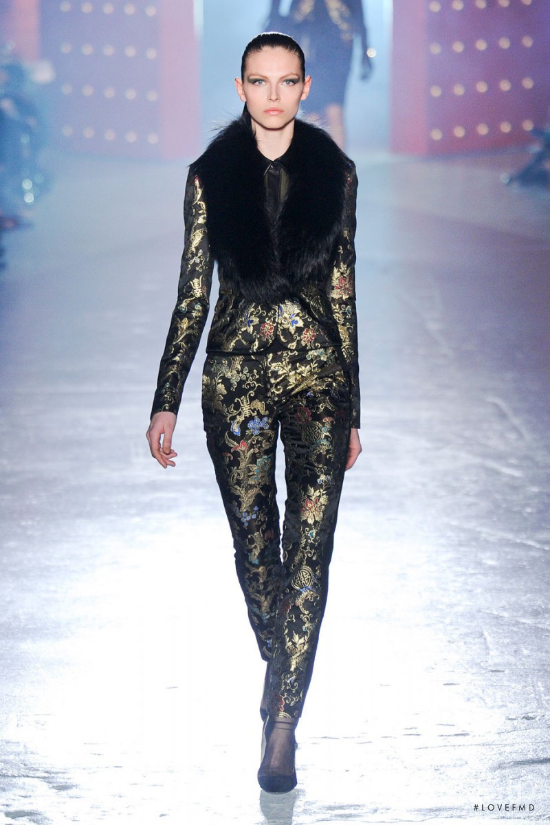 Karlina Caune featured in  the Jason Wu fashion show for Autumn/Winter 2012