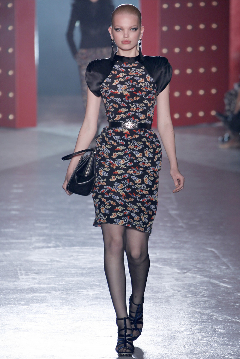 Daphne Groeneveld featured in  the Jason Wu fashion show for Autumn/Winter 2012