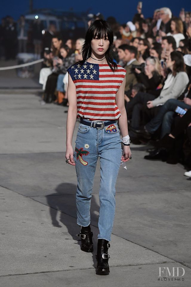 So Ra Choi featured in  the Tommy Hilfiger fashion show for Spring/Summer 2017