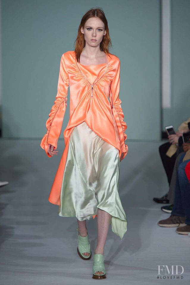 Kiki Willems featured in  the Sies Marjan fashion show for Autumn/Winter 2017