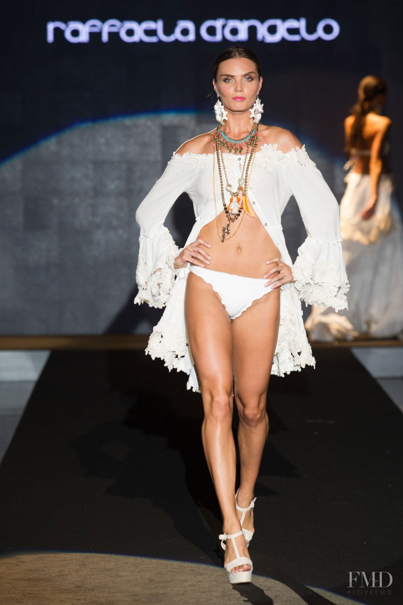 Kim Feenstra featured in  the Raffaela D\'Angelo fashion show for Spring/Summer 2014