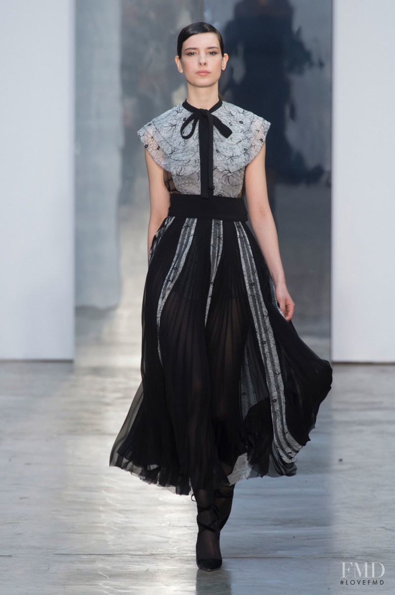 Isabella Ridolfi featured in  the Carolina Herrera fashion show for Autumn/Winter 2017