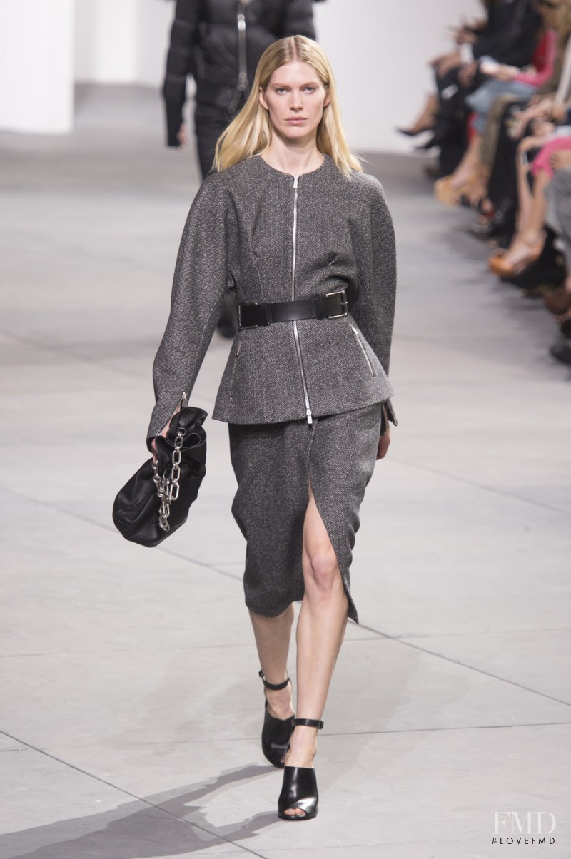 Iselin Steiro featured in  the Michael Kors Collection fashion show for Autumn/Winter 2017