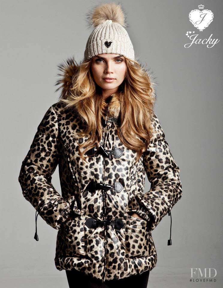 Kim Feenstra featured in  the Jacky Luxury advertisement for Autumn/Winter 2013