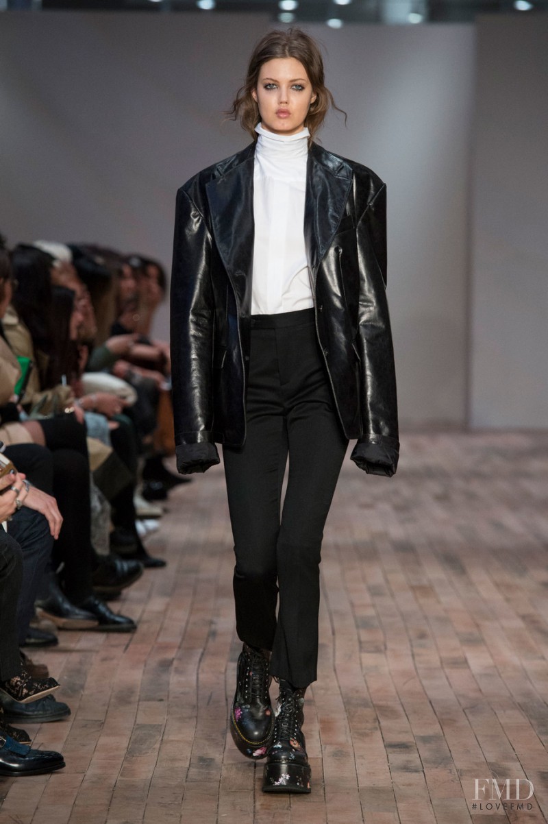 Lindsey Wixson featured in  the R13 fashion show for Autumn/Winter 2017