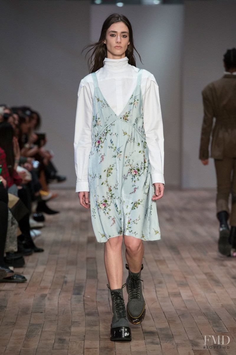 Amanda Googe featured in  the R13 fashion show for Autumn/Winter 2017
