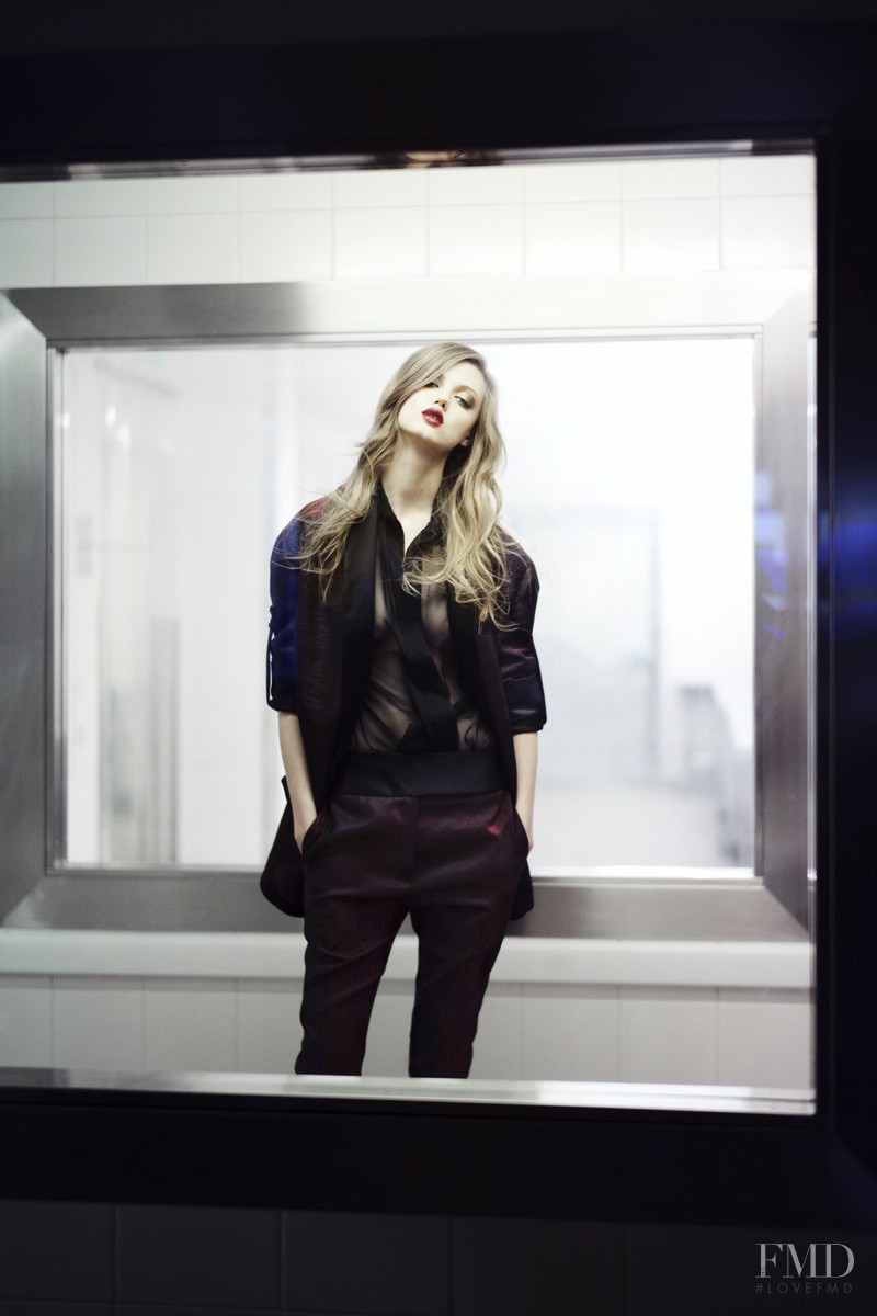 Lindsey Wixson featured in  the Alexandre Vauthier lookbook for Autumn/Winter 2015