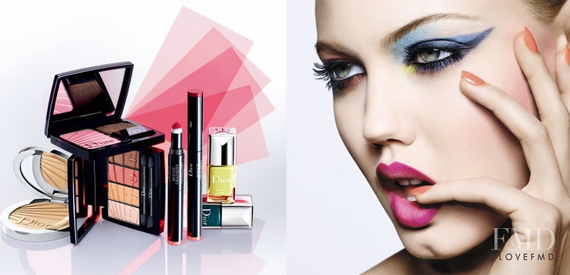 Lindsey Wixson featured in  the Dior Beauty advertisement for Spring/Summer 2017