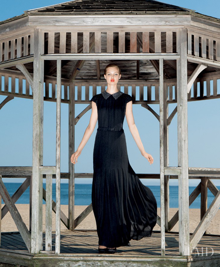 Lindsey Wixson featured in  the Americana Manhasset (RETAILER) catalogue for Spring/Summer 2013