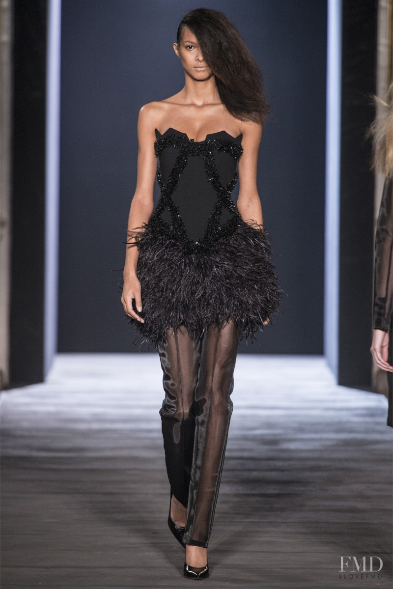 Lais Ribeiro featured in  the Hakaan fashion show for Autumn/Winter 2013