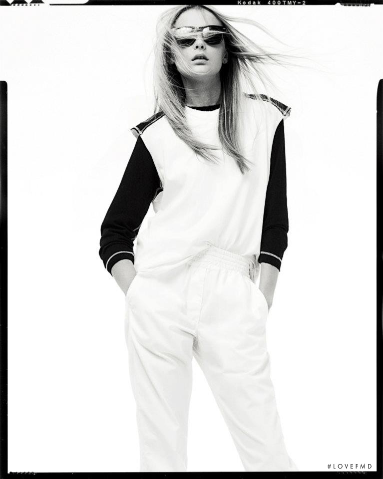 Snejana Onopka featured in  the Pierre Balmain lookbook for Spring/Summer 2012