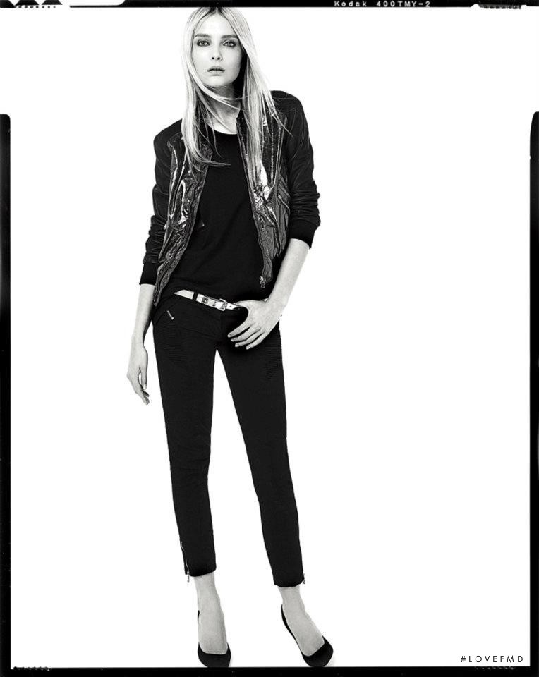 Snejana Onopka featured in  the Pierre Balmain lookbook for Spring/Summer 2012