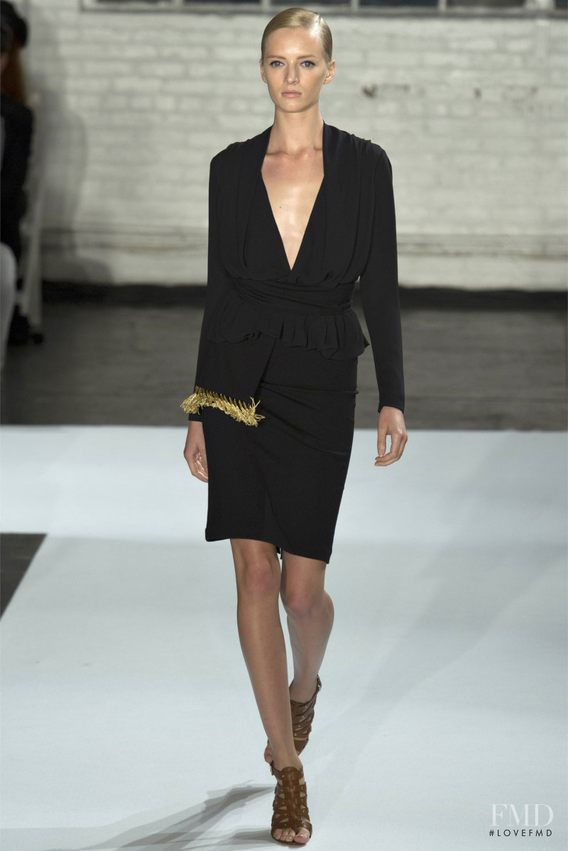Daria Strokous featured in  the Altuzarra fashion show for Spring/Summer 2013