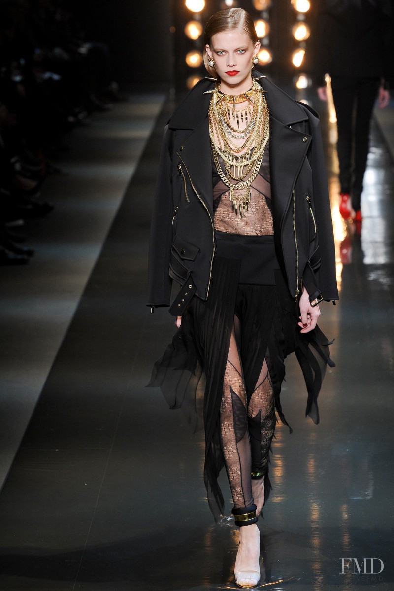 Lexi Boling featured in  the Alexandre Vauthier fashion show for Spring/Summer 2014