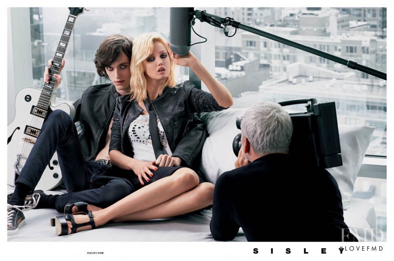 Lindsey Wixson featured in  the Sisley advertisement for Spring/Summer 2014