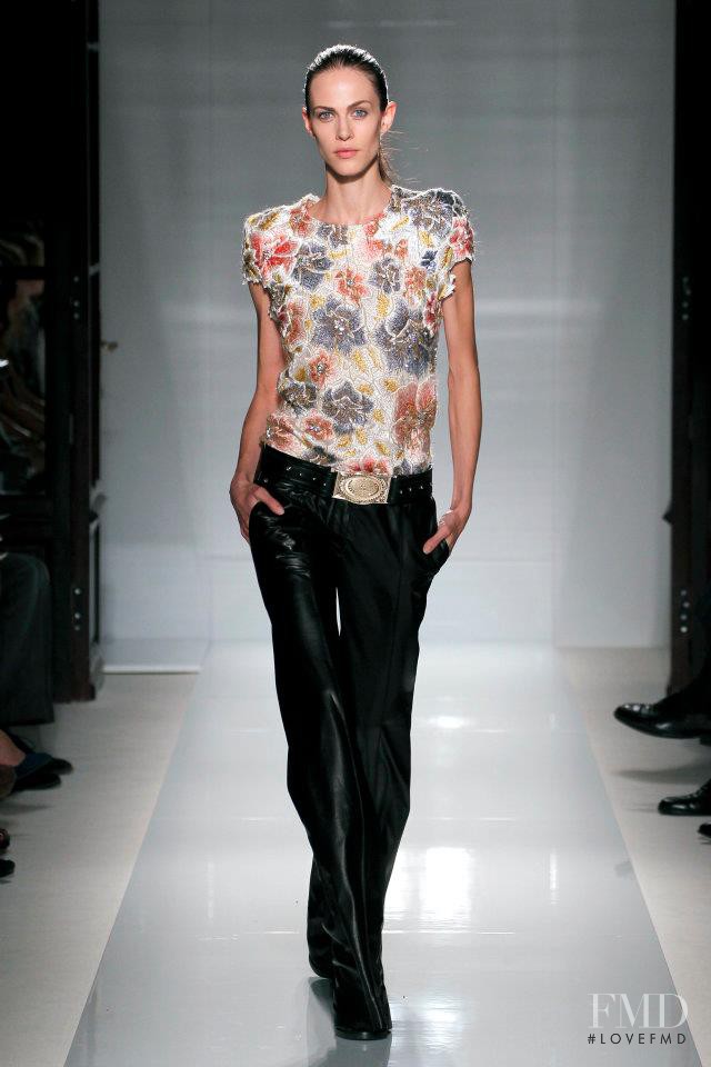 Aymeline Valade featured in  the Balmain fashion show for Spring/Summer 2012