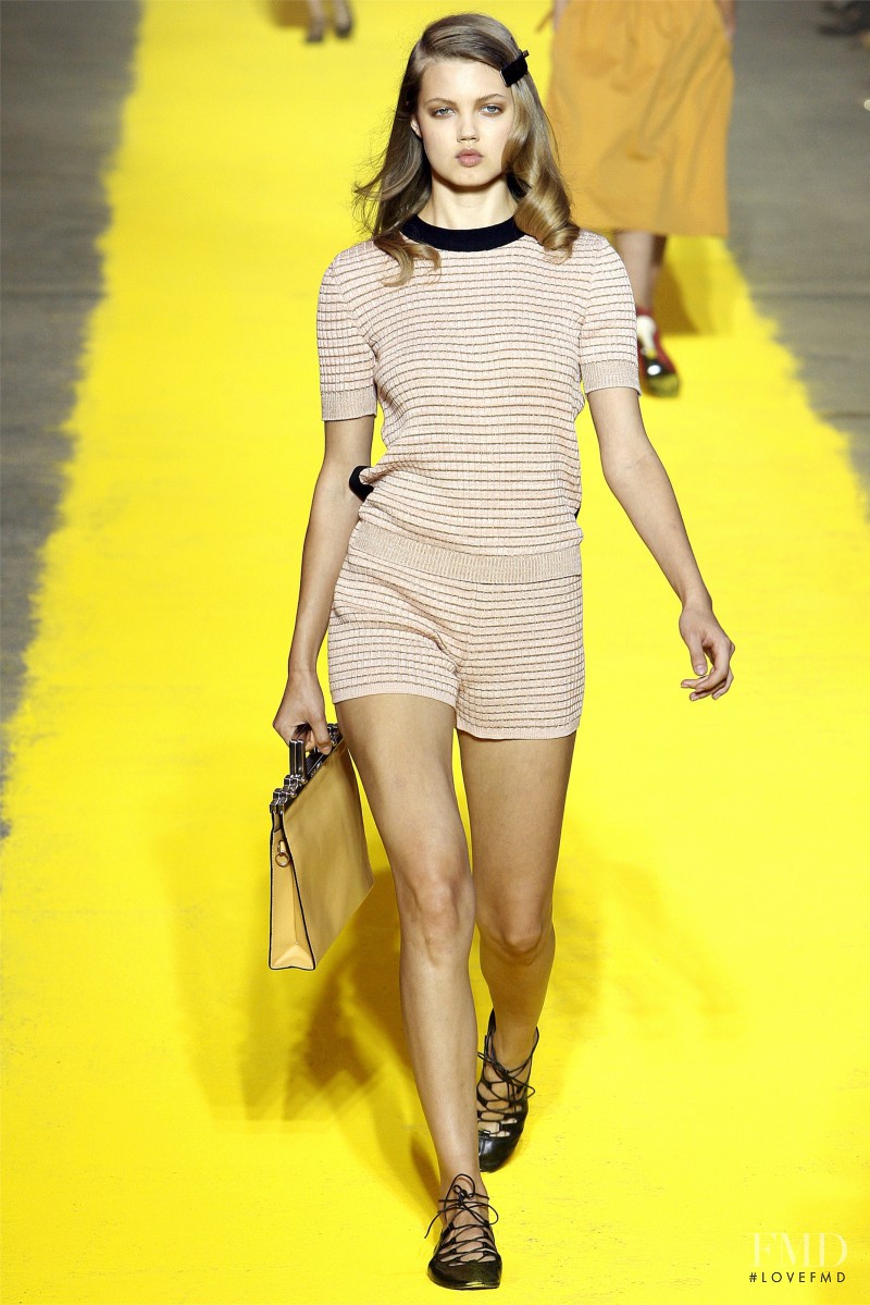 Lindsey Wixson featured in  the Sonia Rykiel fashion show for Spring/Summer 2012