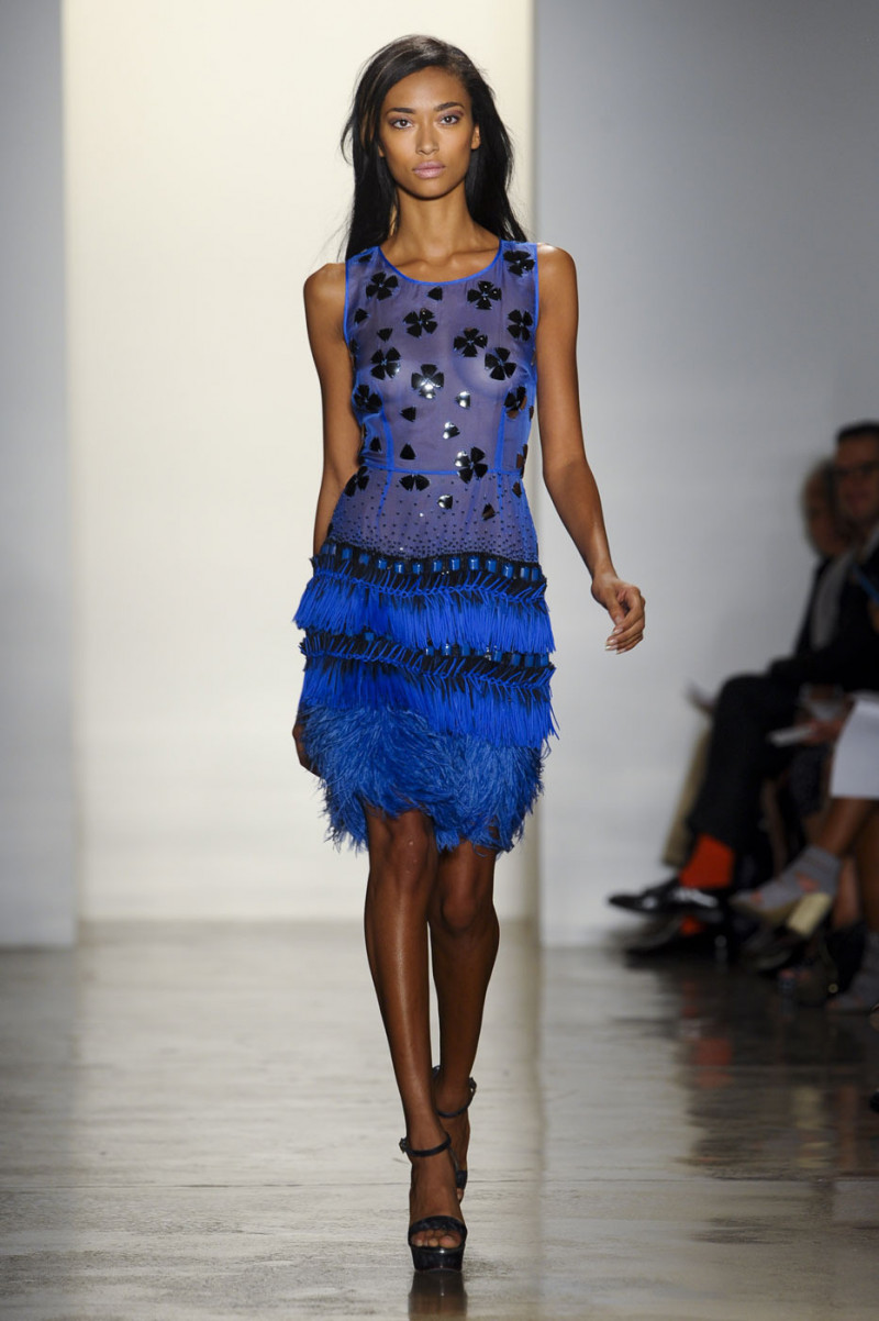 Anais Mali featured in  the Peter Som fashion show for Spring/Summer 2012