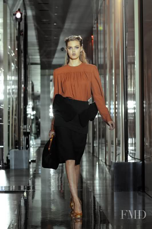 Lindsey Wixson featured in  the Miu Miu fashion show for Autumn/Winter 2011