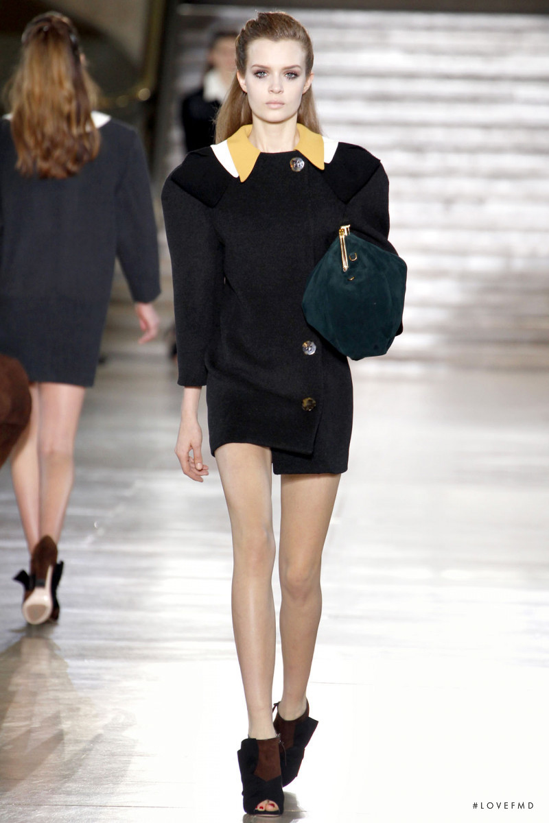 Josephine Skriver featured in  the Miu Miu fashion show for Autumn/Winter 2011