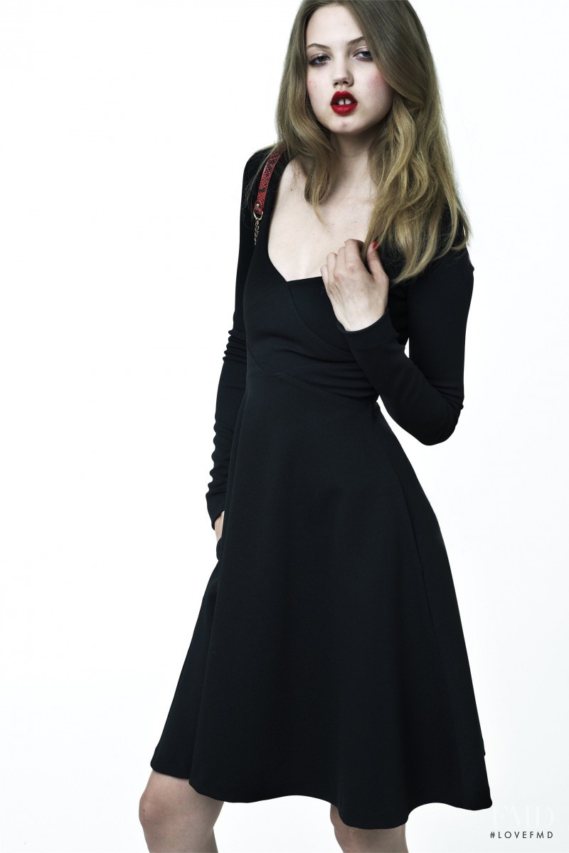 Lindsey Wixson featured in  the Z Spoke by Zac Posen lookbook for Resort 2012