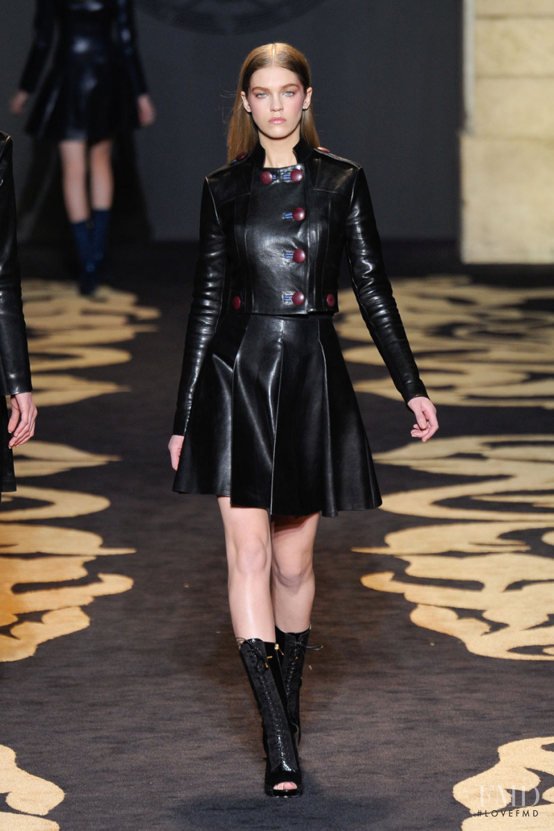 Samantha Gradoville featured in  the Versace fashion show for Autumn/Winter 2011