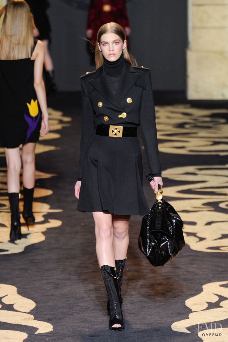 Samantha Gradoville featured in  the Versace fashion show for Autumn/Winter 2011